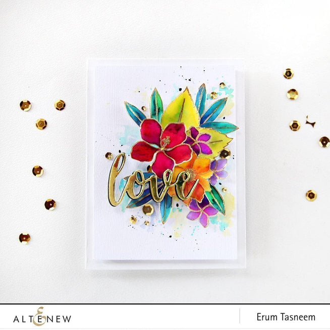 Altenew Stamp & Die Bundle Totally Tropical Stamp & Die Bundle