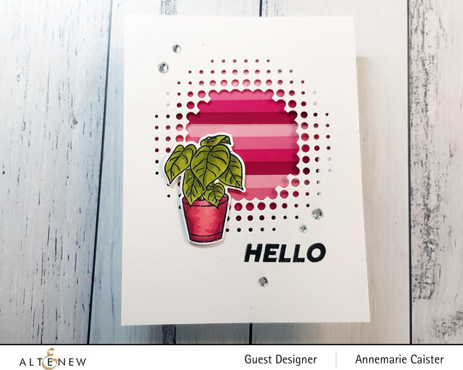 Altenew Stamp & Die Bundle Vintage Galore Mini Stamp & Die Bundle