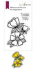 Altenew Whimsical Flower Arrangement Stamp & Die Bundle featuring colorful floral designs and matching cutting dies.