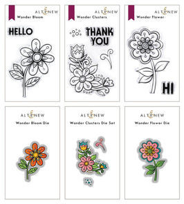 Altenew Stamp & Die Bundle Whimsical Wonder Mini Stamp & Die Bundle
