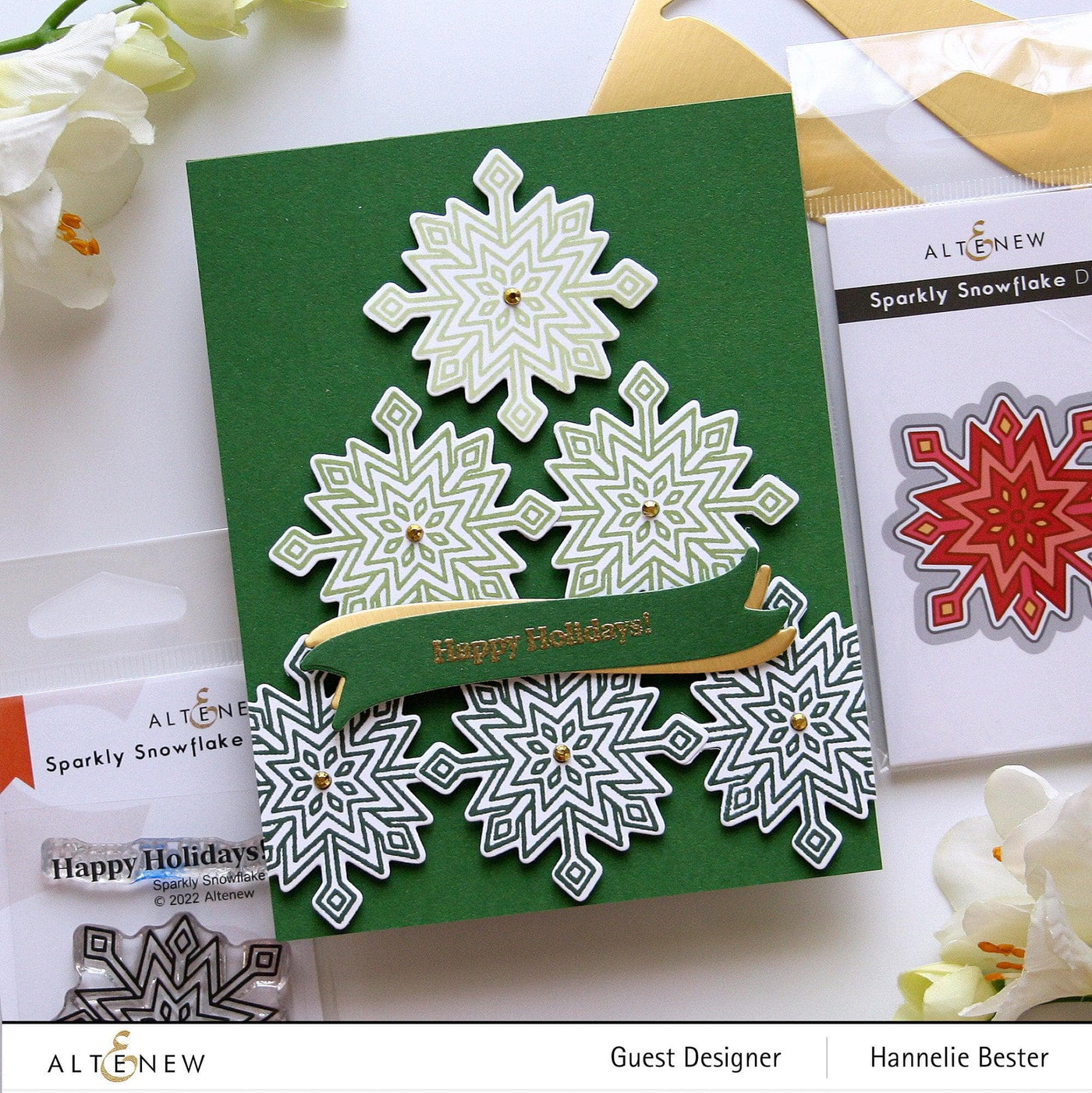 Altenew Stamp & Die Bundle Winter Magic Mini Stamp & Die Bundle