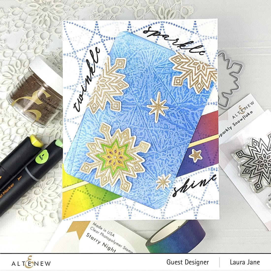 Altenew Stamp & Die Bundle Winter Magic Mini Stamp & Die Bundle