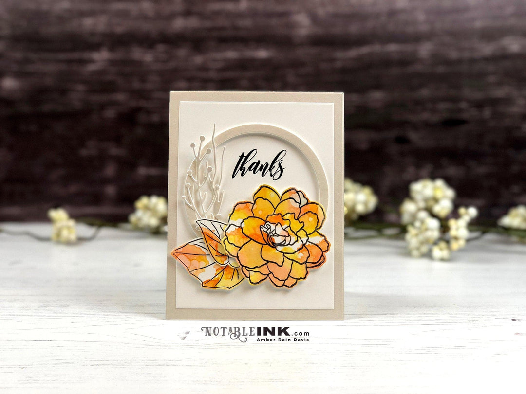 Altenew Stamp & Die Bundle Wispy Begonia Stamp & Die Bundle