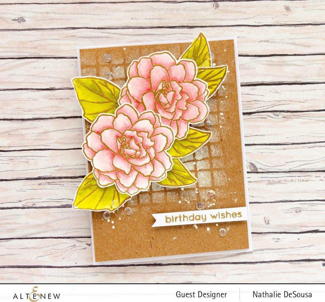 Altenew Stamp & Die Bundle Wispy Begonia Stamp & Die Bundle