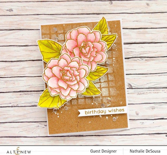 Altenew Stamp & Die Bundle Wispy Begonia Stamp & Die Bundle