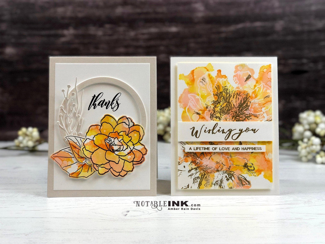 Altenew Stamp & Die Bundle Wispy Begonia Stamp & Die Bundle