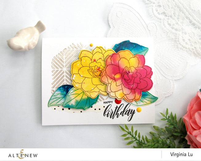 Altenew Stamp & Die Bundle Wispy Begonia Stamp & Die Bundle