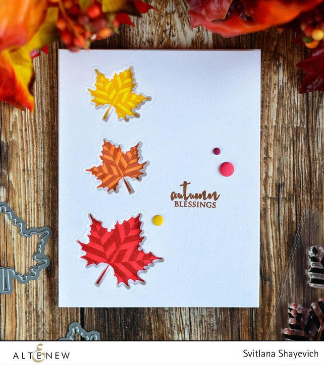 Altenew Stamp & Die Bundle With Gratitude Stamp & Die Bundle