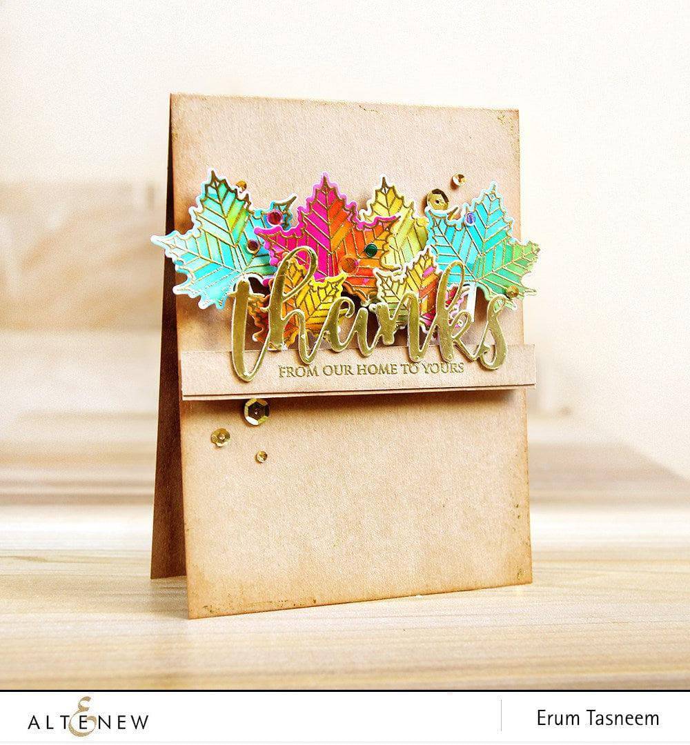 Altenew Stamp & Die Bundle With Gratitude Stamp & Die Bundle