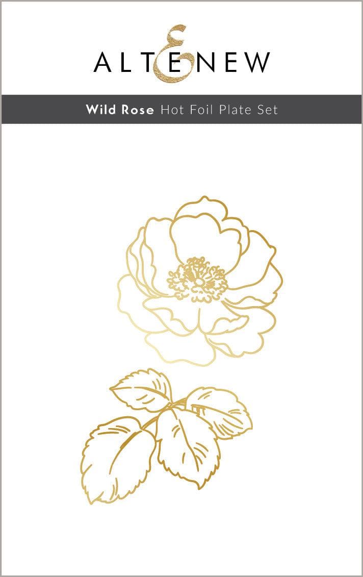 Altenew Stamp & Die & Hot Foil Plate Bundle Build-A-Flower: Wild Rose Complete Bundle
