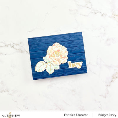Altenew Stamp & Die & Hot Foil Plate Bundle Build-A-Flower: Wild Rose Complete Bundle