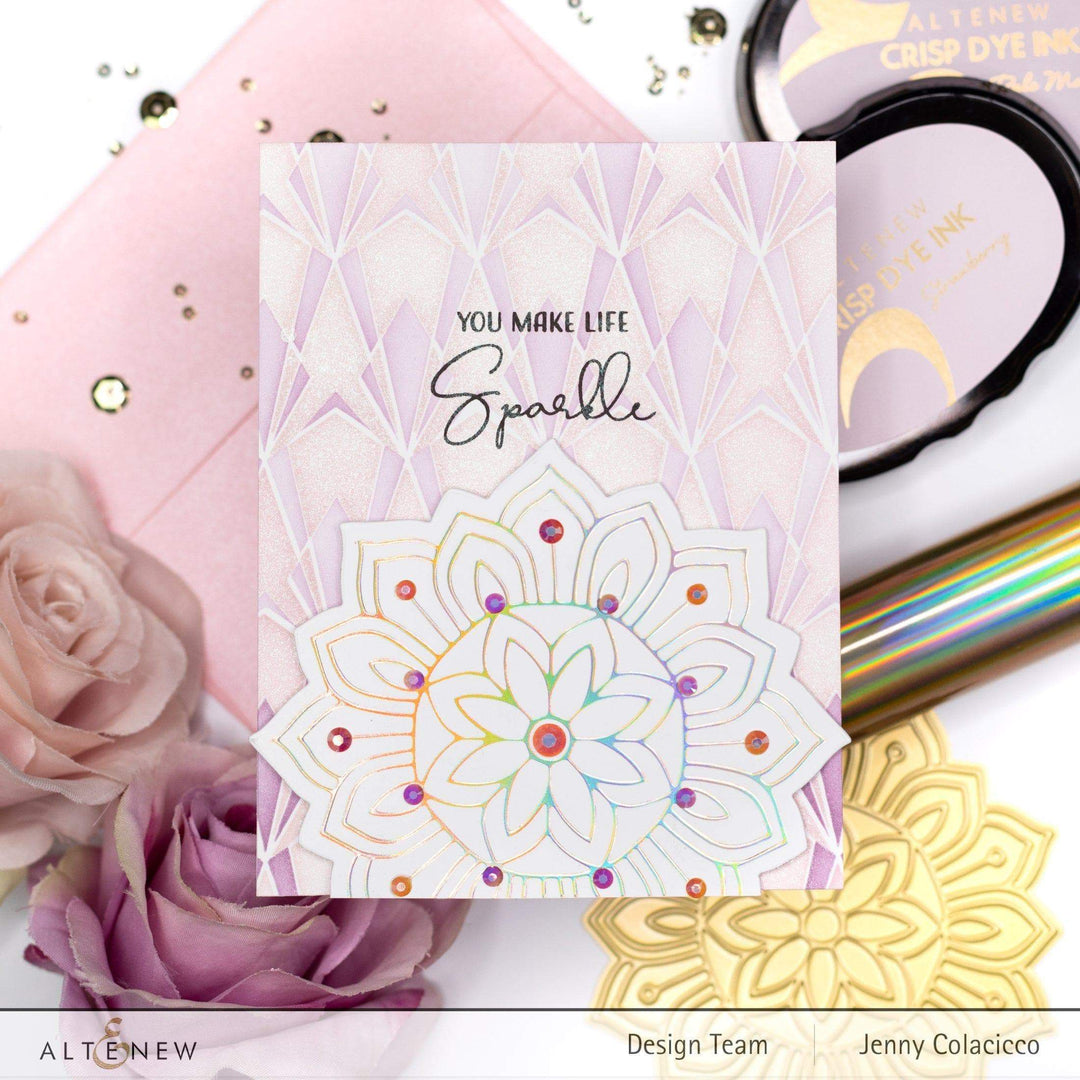 Altenew Stamp & Die & Hot Foil Plate Bundle Sparkle Bright Stamp & Die & Hot Foil Plate Bundle