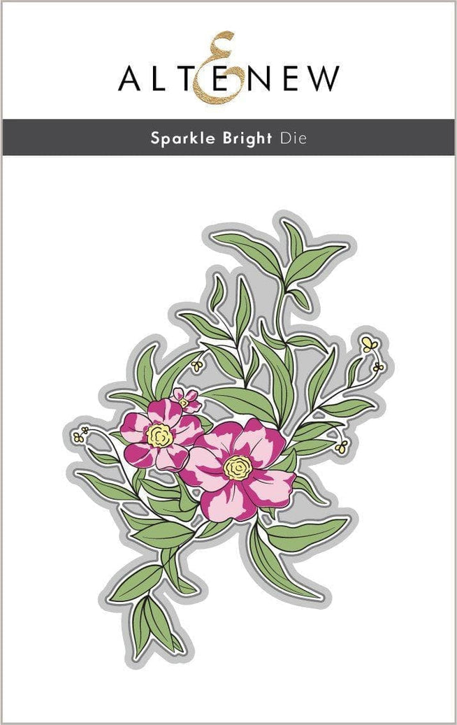 Altenew Stamp & Die & Hot Foil Plate Bundle Sparkle Bright Stamp & Die & Hot Foil Plate Bundle