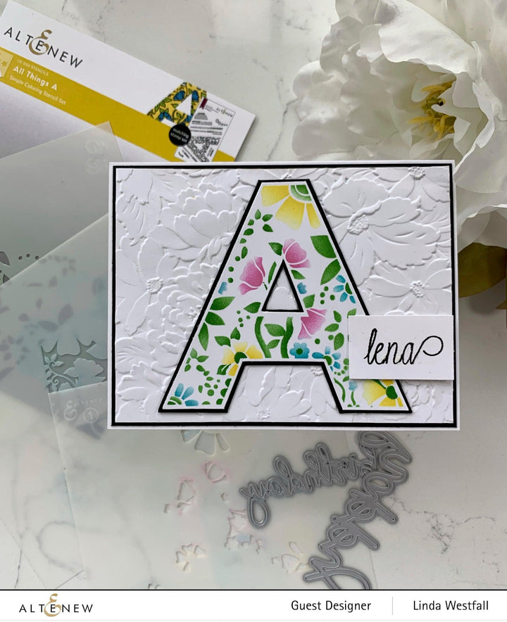 Altenew Stamp & Die & Stencil Bundle All Things A Stamp & Die & Stencil Bundle