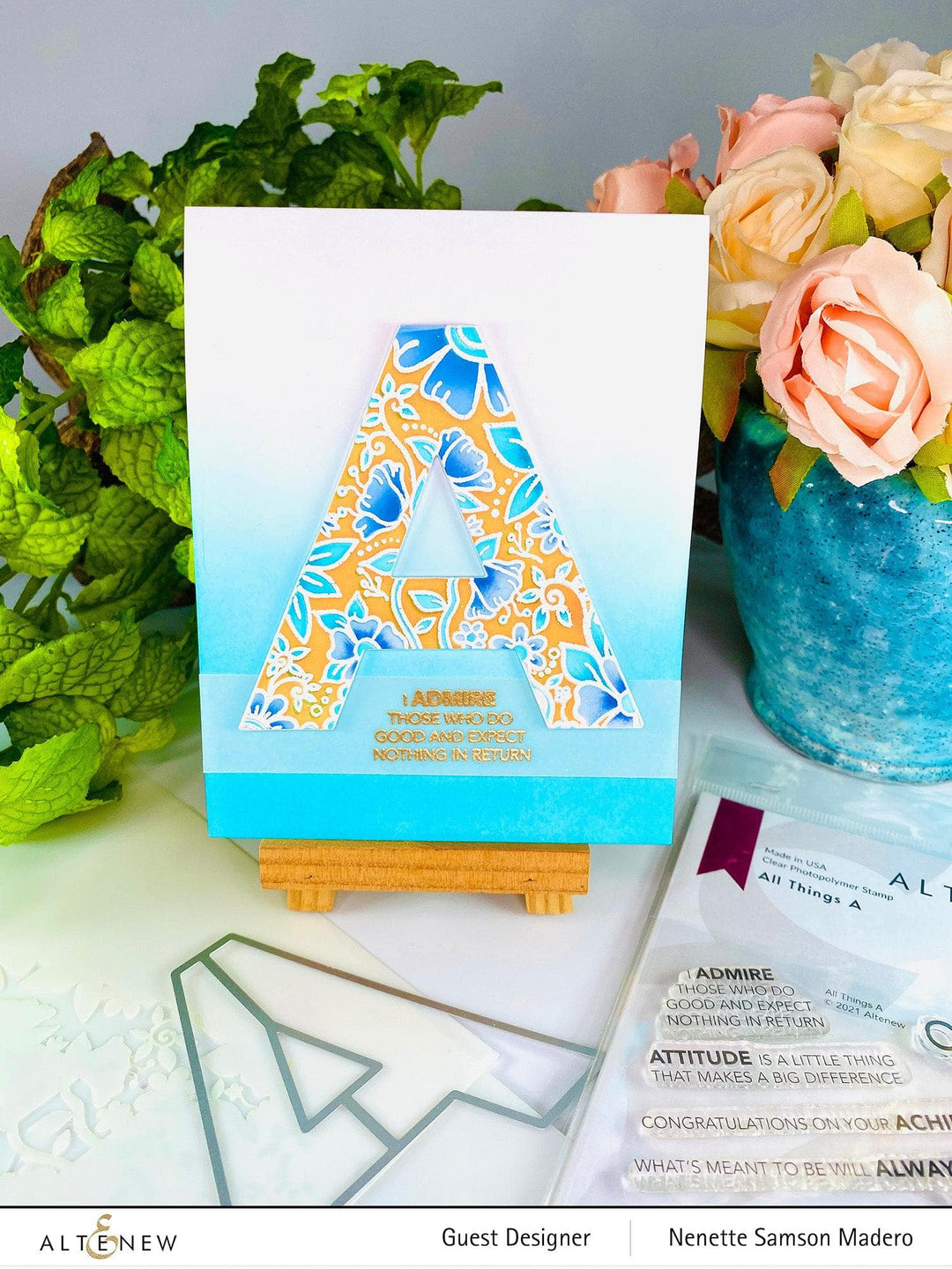 Altenew Stamp & Die & Stencil Bundle All Things A Stamp & Die & Stencil Bundle