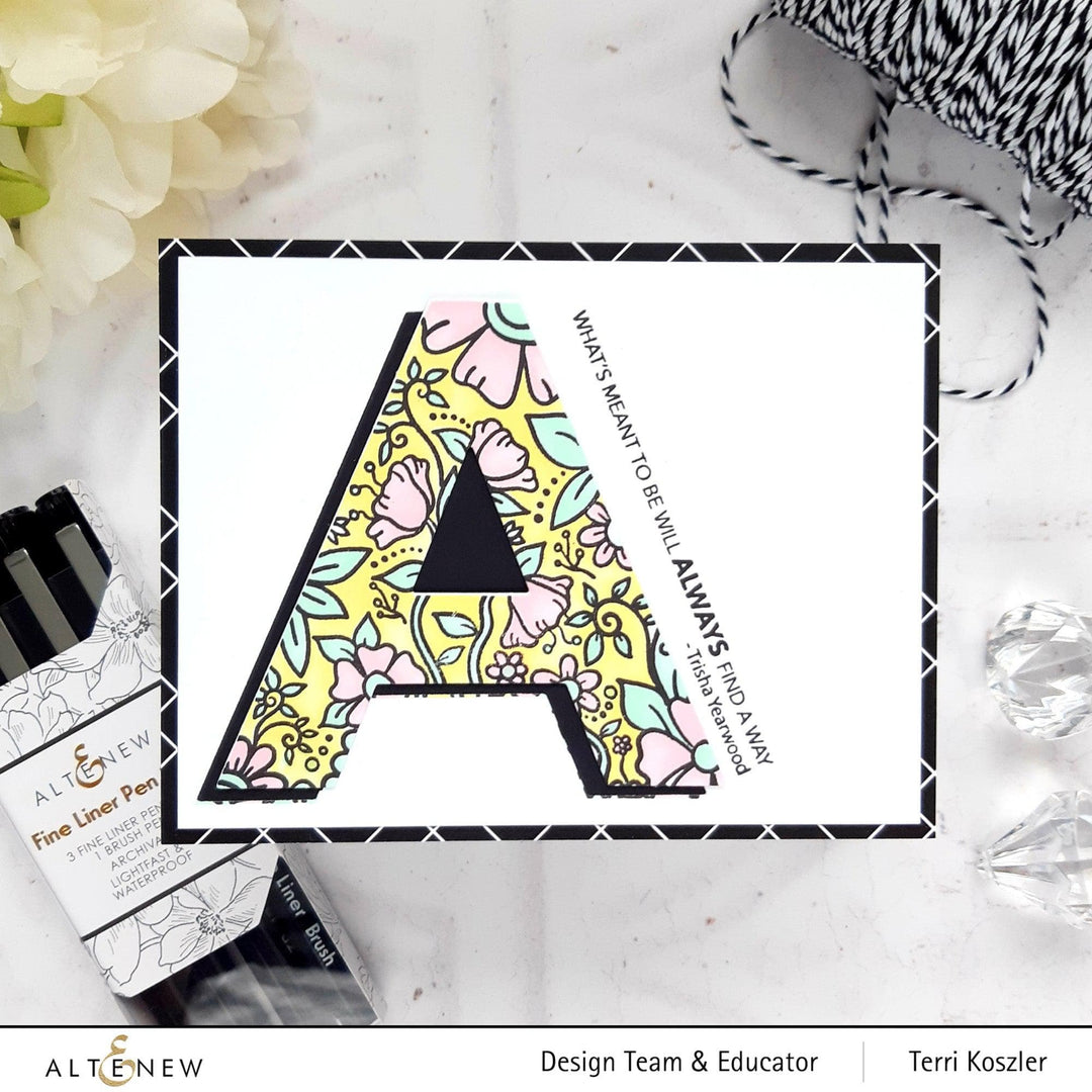 Altenew Stamp & Die & Stencil Bundle All Things A Stamp & Die & Stencil Bundle