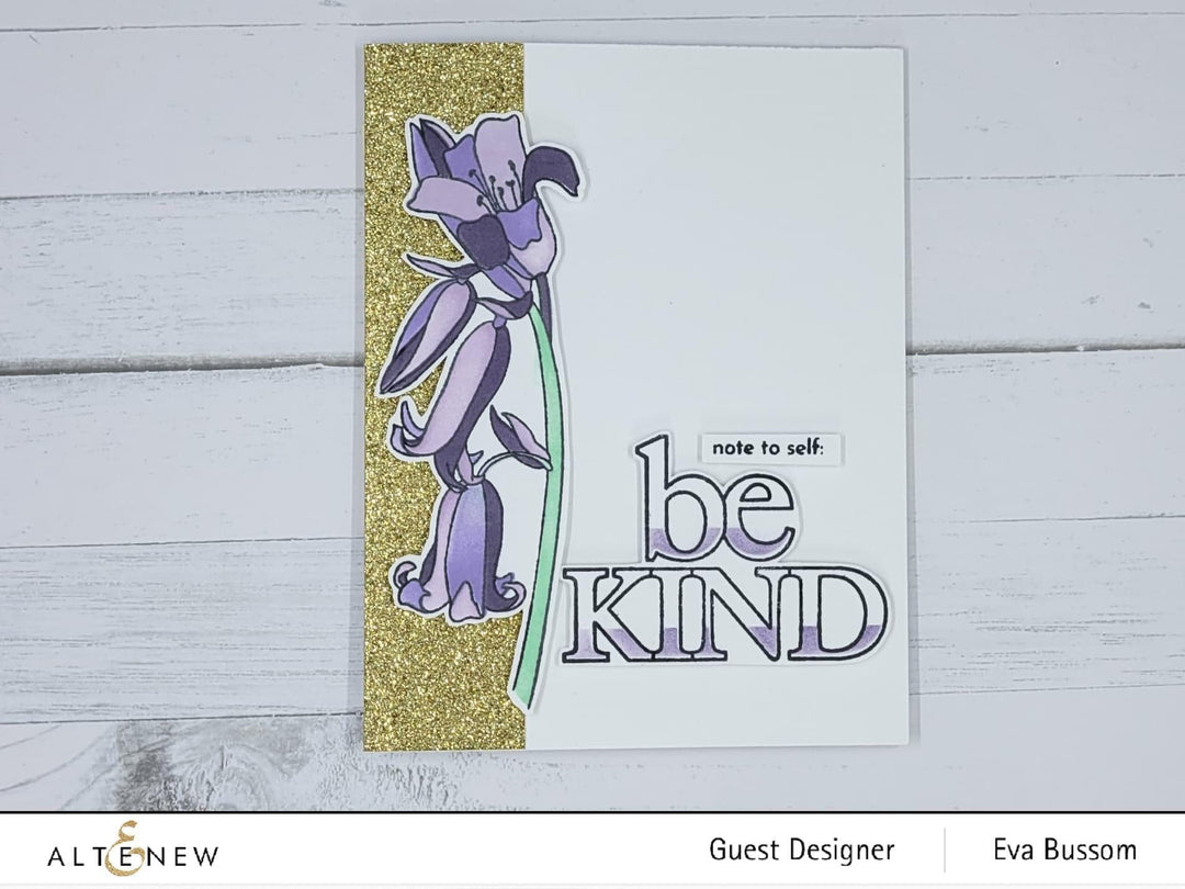 Altenew Stamp & Die & Stencil Bundle Always Be Kind Stamp & Die & Stencil Bundle