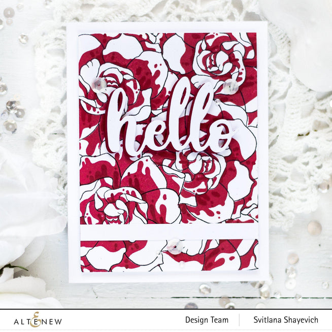 Altenew Stamp & Die & Stencil Bundle Amazing Things Stamp & Die & Mask Stencil Bundle