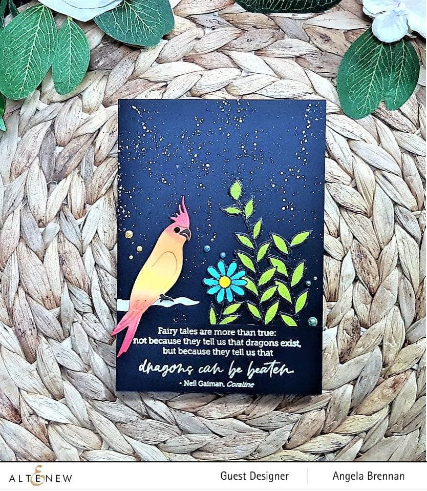 Altenew Stamp & Die & Stencil Bundle Arch of Flowers Stamp & Die & Stencil Bundle