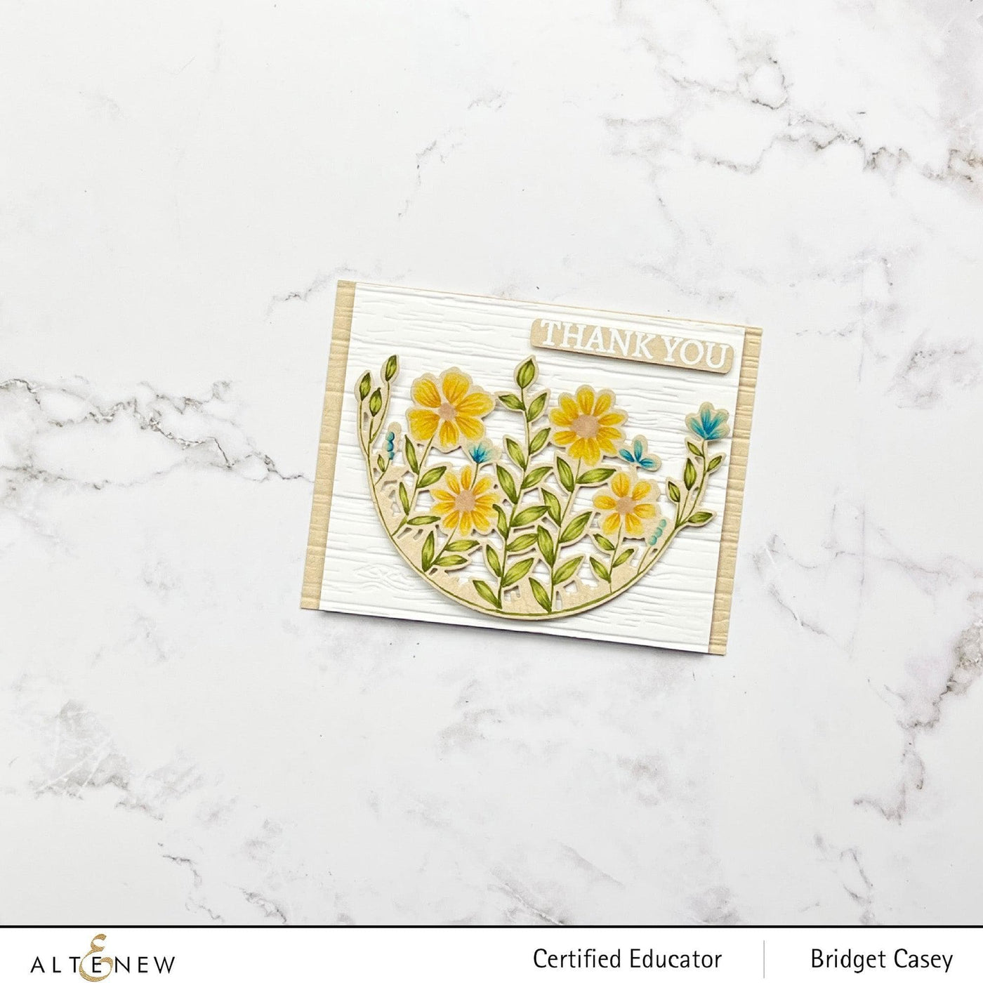 Altenew Stamp & Die & Stencil Bundle Arch of Flowers Stamp & Die & Stencil Bundle