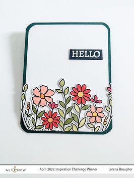 Altenew Stamp & Die & Stencil Bundle Arch of Flowers Stamp & Die & Stencil Bundle