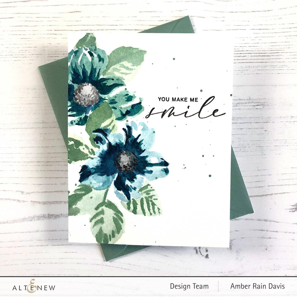 Altenew Stamp & Die & Stencil Bundle Beauty Within Stamp & Die & Coloring Stencil Bundle