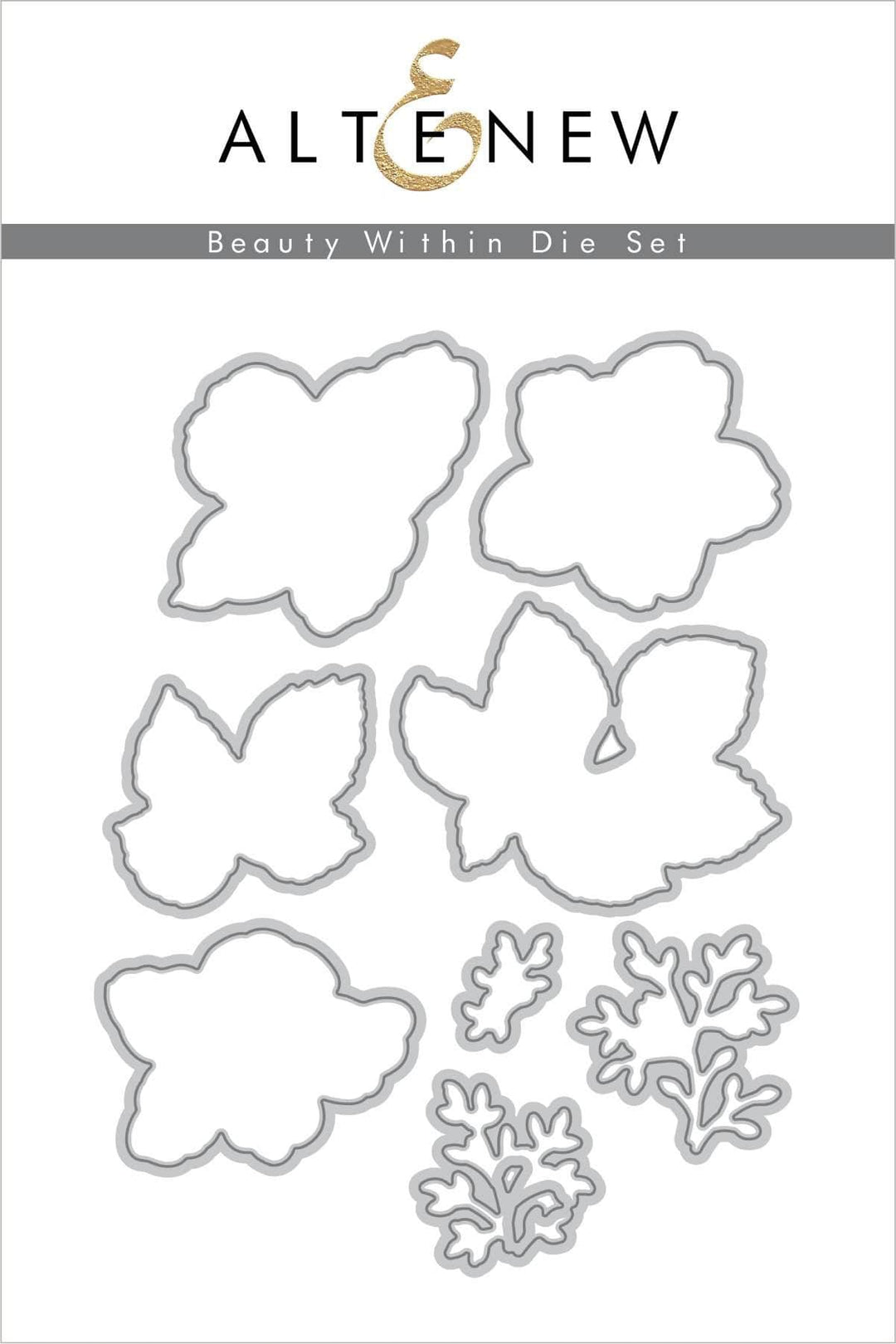 Altenew Stamp & Die & Stencil Bundle Beauty Within