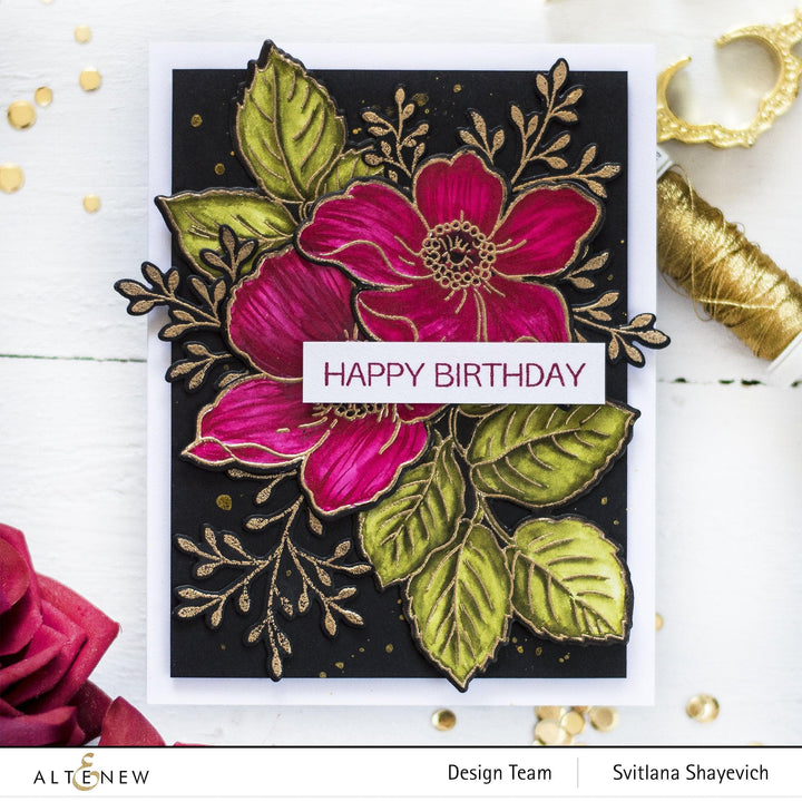 Altenew Stamp & Die & Stencil Bundle Beauty Within