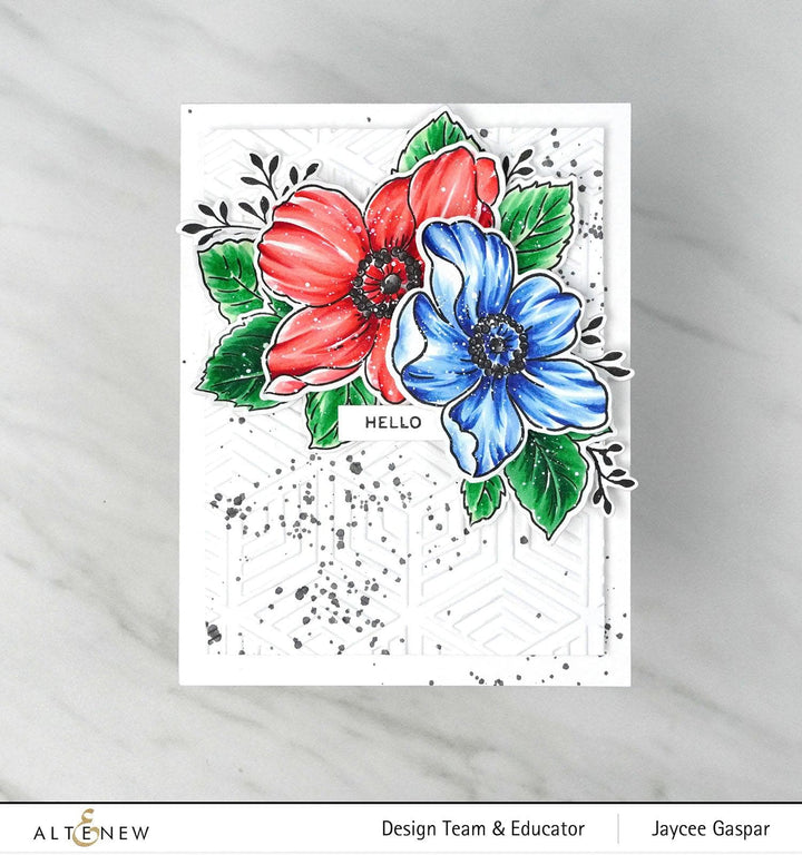 Altenew Stamp & Die & Stencil Bundle Beauty Within