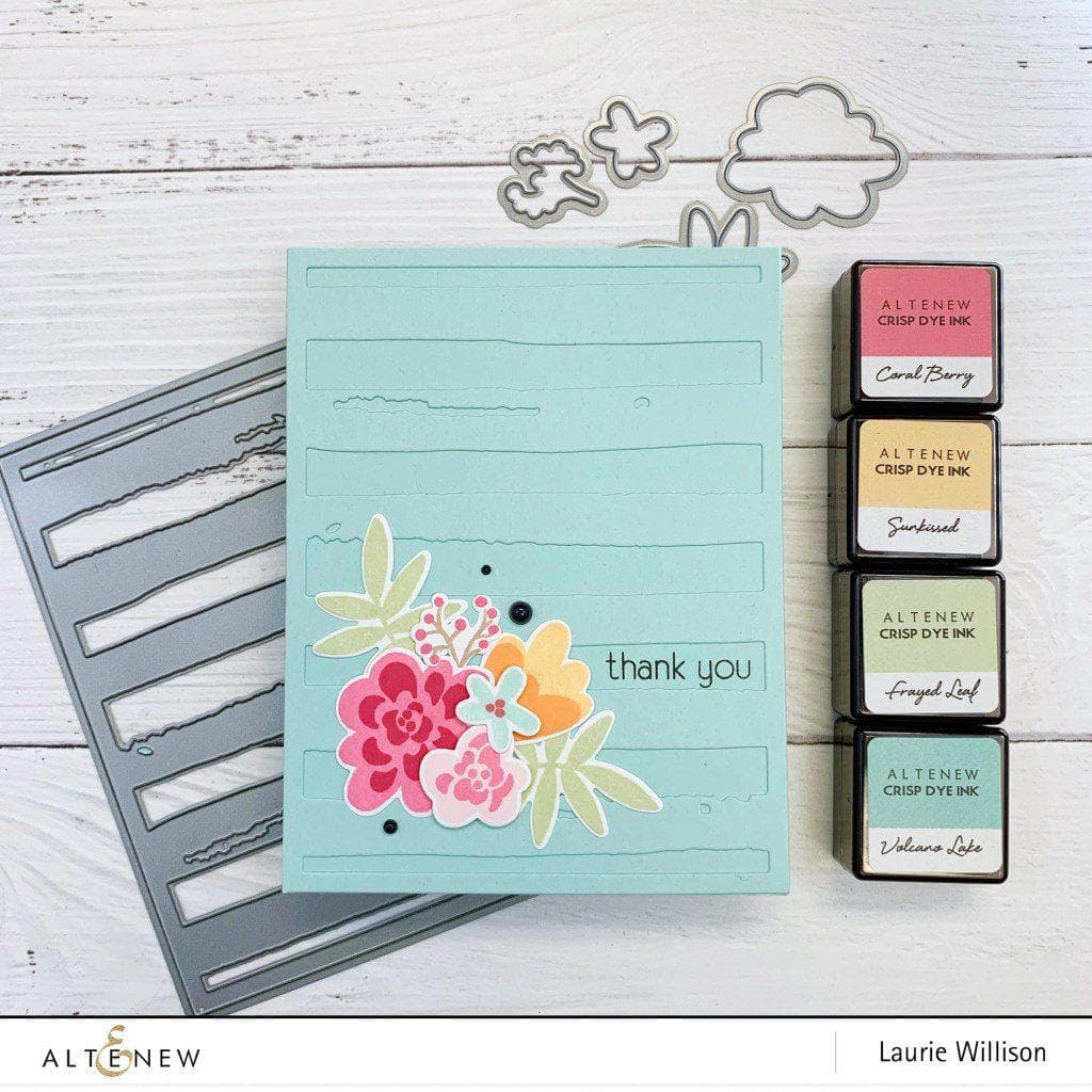 Altenew Stamp & Die & Stencil Bundle Bold Bunch Stamp & Die & Mask Stencil Bundle