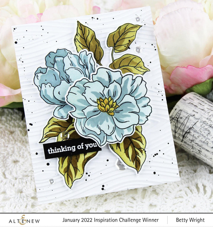 Altenew Stamp & Die & Stencil Bundle Botanical Illustrations Complete Bundle