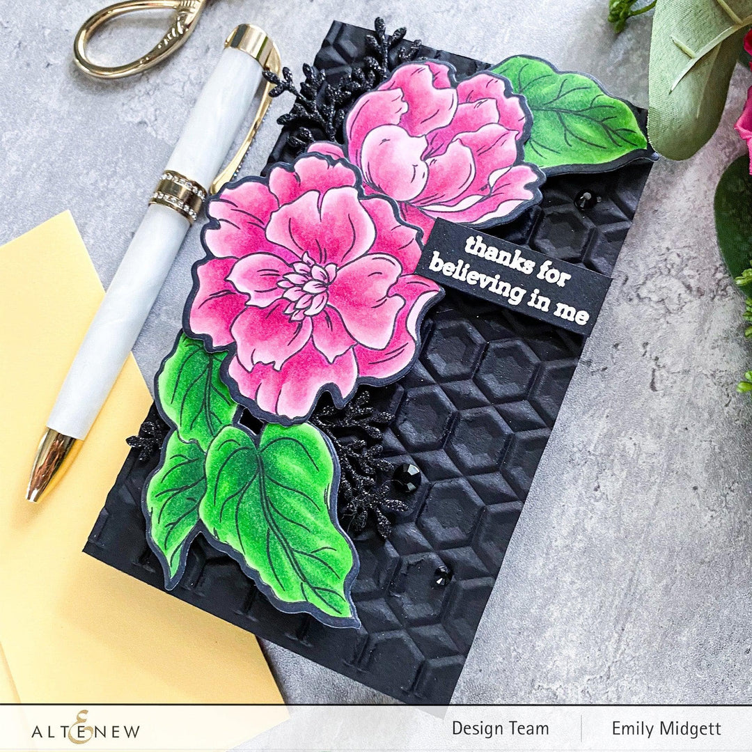 Altenew Stamp & Die & Stencil Bundle Botanical Illustrations Complete Bundle