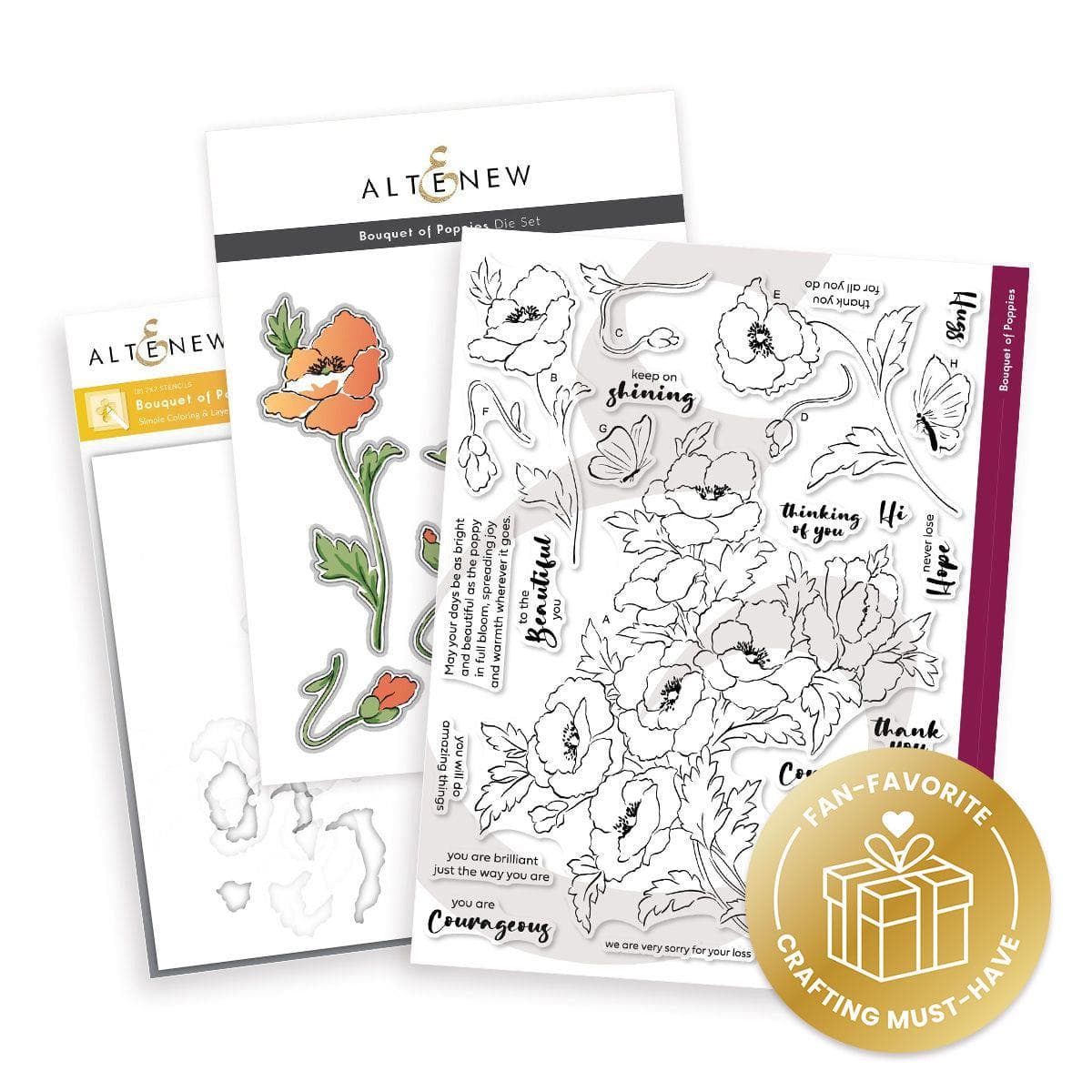 Bouquet of Poppies | Altenew