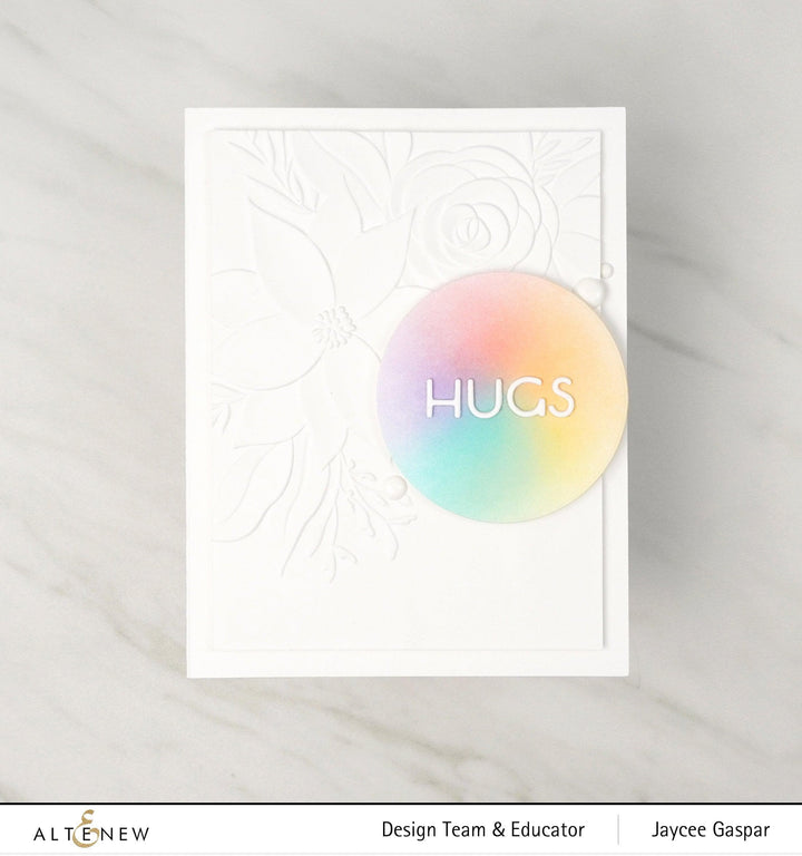 Altenew Stamp & Die & Stencil Bundle Calming Cluster Stamp & Die & Stencil Bundle