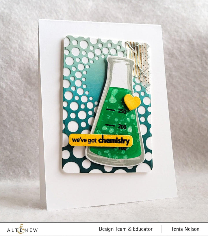 Altenew Stamp & Die & Stencil Bundle Chemistry Vases Complete Bundle