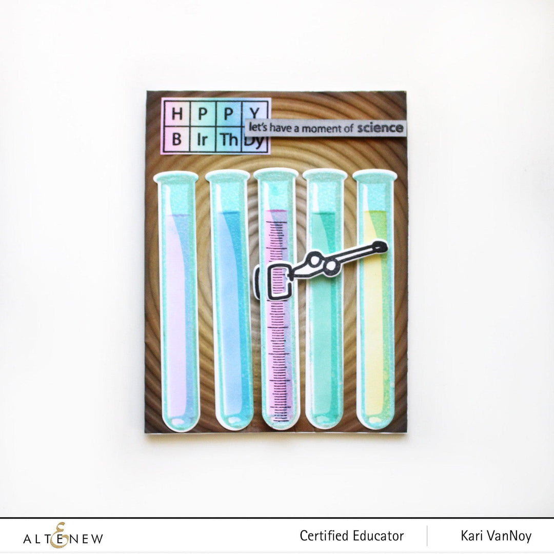 Altenew Stamp & Die & Stencil Bundle Chemistry Vases Complete Bundle