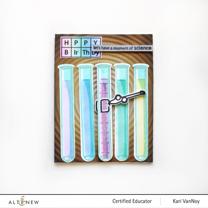 Altenew Stamp & Die & Stencil Bundle Chemistry Vases Complete Bundle