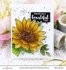 Altenew Stamp & Die & Stencil Bundle Dancing Sunflowers Complete Bundle