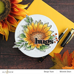 Altenew Stamp & Die & Stencil Bundle Dancing Sunflowers Complete Bundle