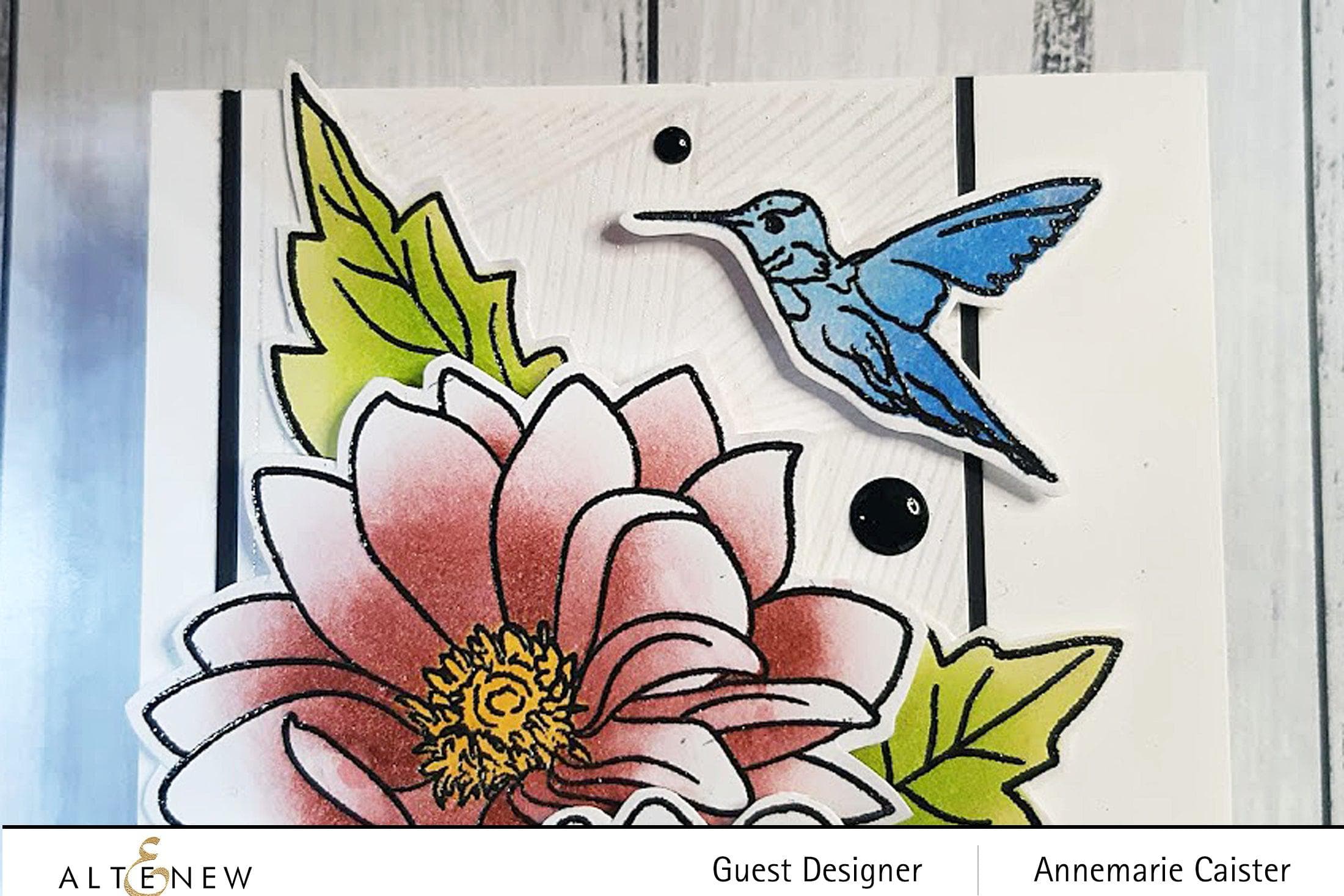 Dazzling Dahlia Stamp & Die & Stencil Bundle | Altenew