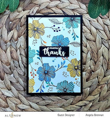 Altenew Stamp & Die & Stencil Bundle Dazzling Dahlia Stamp & Die & Stencil Bundle