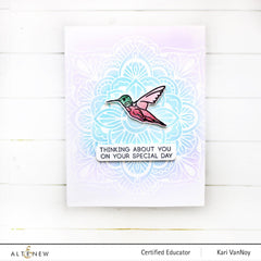 Altenew Stamp & Die & Stencil Bundle Dazzling Dahlia Stamp & Die & Stencil Bundle