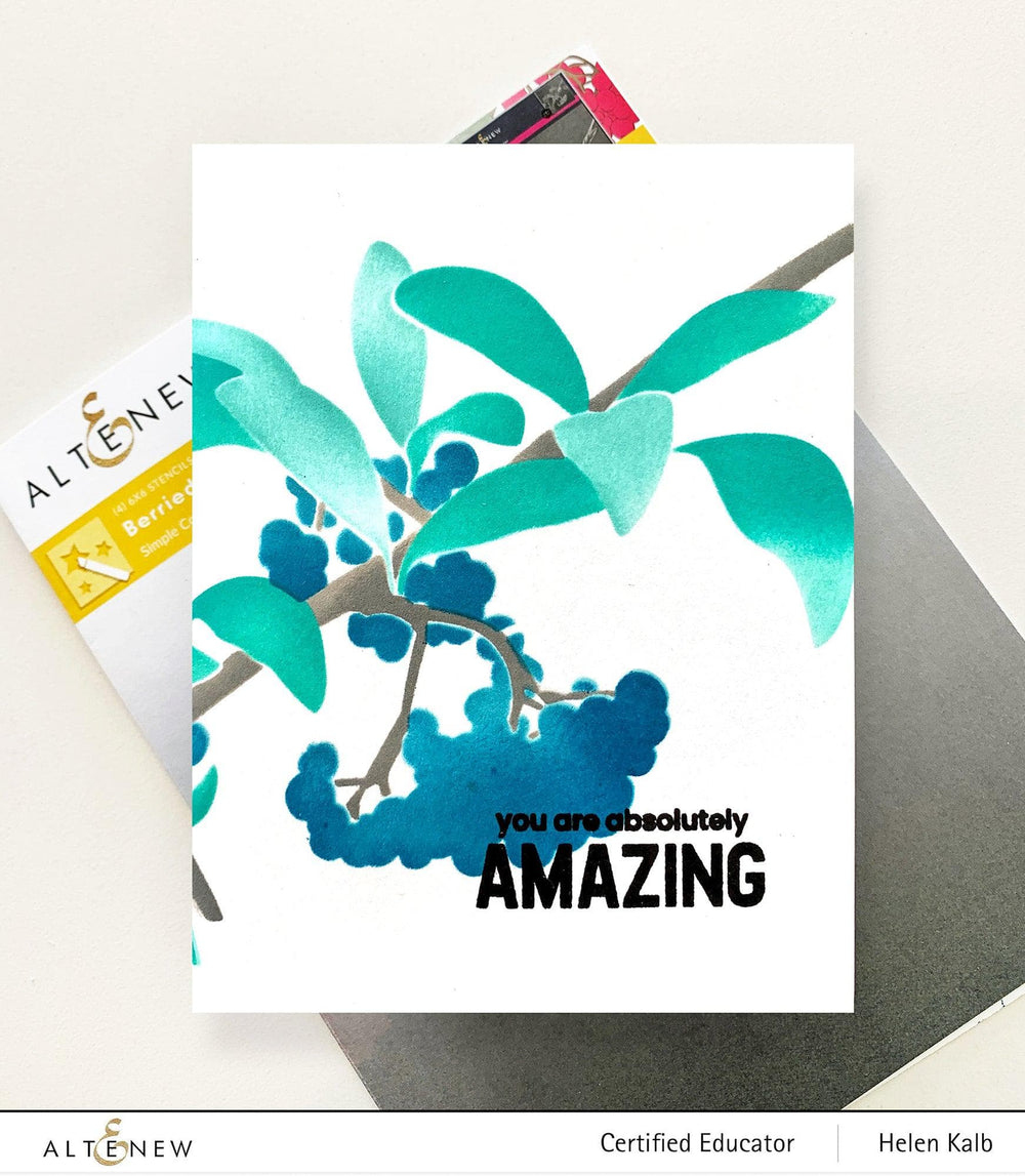 Altenew Stamp & Die & Stencil Bundle Doodle Bouquet Complete Bundle