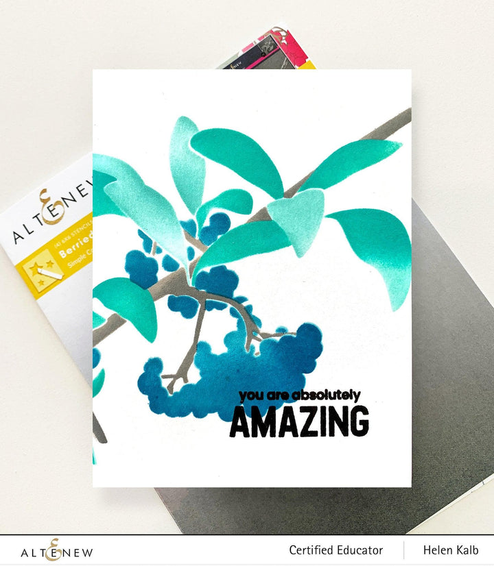 Altenew Stamp & Die & Stencil Bundle Doodle Bouquet Complete Bundle