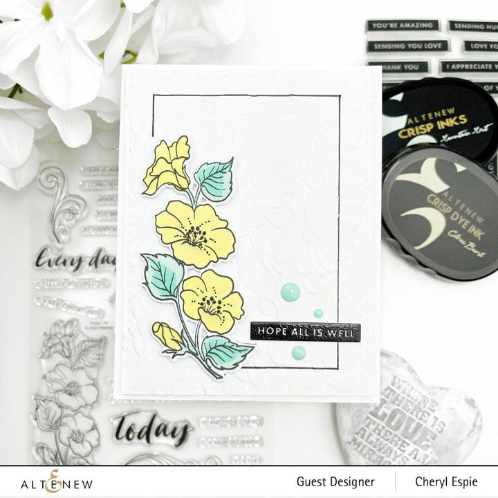 Altenew Stamp & Die & Stencil Bundle Enjoy Life Stamp & Die & Stencil Bundle
