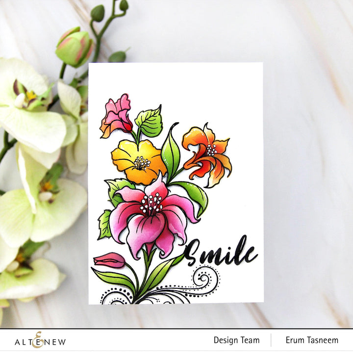 Altenew Stamp & Die & Stencil Bundle Enjoy Life Stamp & Die & Stencil Bundle