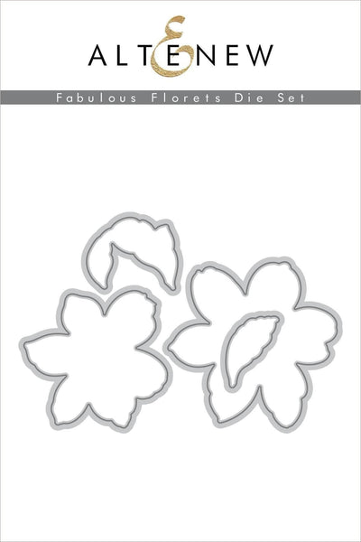 Altenew Stamp & Die & Stencil Bundle Fabulous Florets