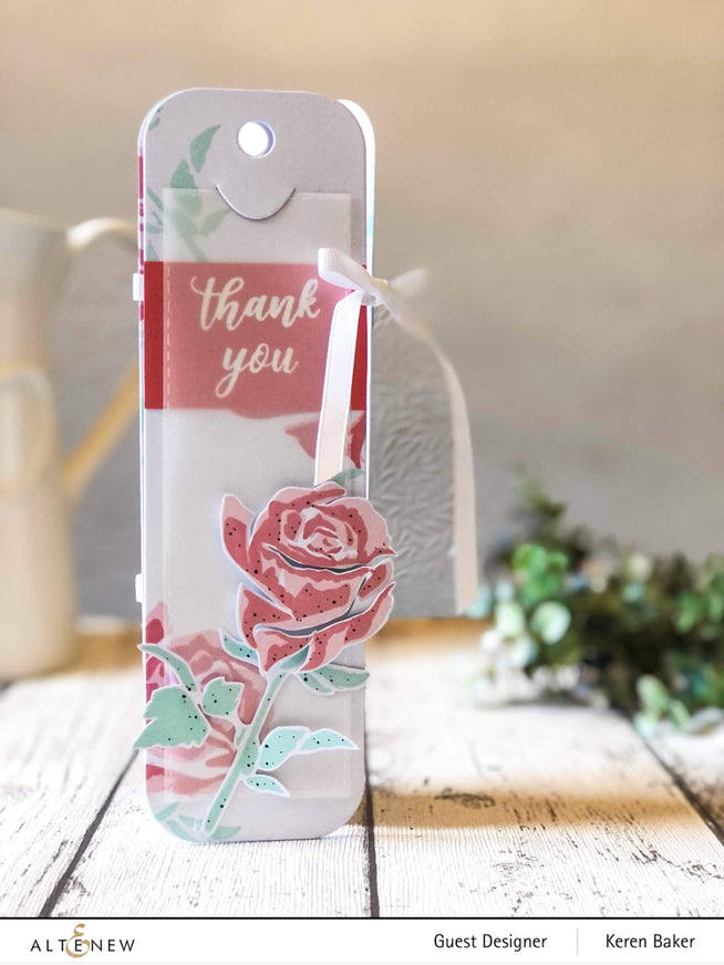 Altenew Stamp & Die & Stencil Bundle Fairy Tale Rose Stamp & Die & Stencil Bundle
