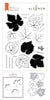 Altenew Stamp & Die & Stencil Bundle Grape Leaves Stamp & Die & Mask Stencil Bundle