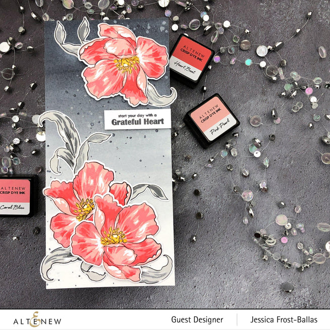 Altenew Stamp & Die & Stencil Bundle Grateful Heart Stamp & Die & Mask Stencil Bundle